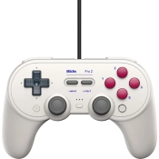 Capa do artigo Comando 8BitDo Pro 2 Wired Gamepad G Classic Switch, Windows, Steam Deck & Raspberry Pi