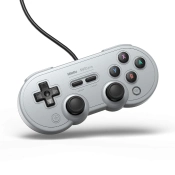 Capa do artigo Comando 8BitDo SN30 Pro USB Gamepad Switch, Windows & Raspberry Pi (Gray Edition)