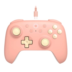 Capa do artigo Comando 8BitDo Ultimate 2C Wired Controller for Windows PC and Android (Peach)