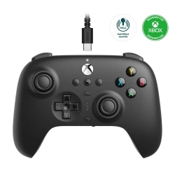Capa do artigo Comando 8BitDo Ultimate Wired Controller Xbox Series X|S/One/Windows 10/11 (Black)