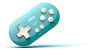 Comando 8BitDo Zero 2 Bluetooth Gamepad Switch, Windows, Android (Turquoise) - Preview