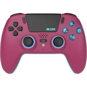 Capa do artigo Comando Bluetooth LED PS5 Freaks & Geeks - Cherry Red