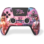Capa do artigo Comando Bluetooth LED PS5 Freaks & Geeks - Thug Life
