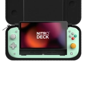 Capa do artigo Comando CRKD Nitro Deck Retro Menta Limited Edition para Nintendo Switch