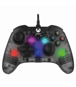 Capa do artigo Comando GamePad Base X RGB Cinza Fumê Snakebyte Xbox - PC