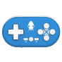 Comando Indeca - Wireless Mini Controller (Multiplataforma) Azul - Preview