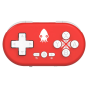 Comando Indeca - Wireless Mini Controller (Multiplataforma) Vermelho - Preview