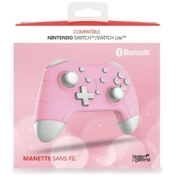Capa do artigo Comando Nintendo Switch: Under Control - Pink (Sem Fios)