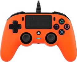 Capa do artigo Comando PS4 Nacon Compact Controller - Laranja
