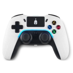 Capa do artigo Comando Spartan Gear Aspis 4 Wired/Wireless PC/PS4 (White/Black)