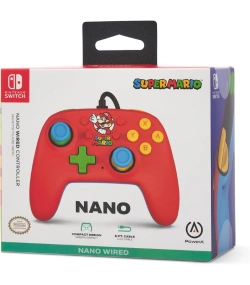Capa do artigo Comando Wired Controller Nano Mario Medley Switch