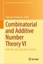 Combinatorial And Additive Number Theory Vi - Preview