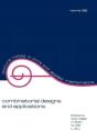 Combinatorial Designs And Applications - Preview