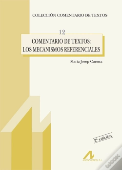 Capa do artigo Comentaria De Textos, Los Mecanismos Referenciales