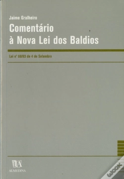Capa do artigo Comentário à Nova Lei dos Baldios