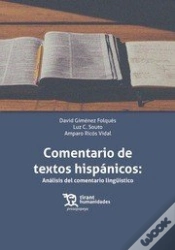 Capa do artigo Comentario De Textos Hispánicos: Análisis Del Comentario Lingüístico