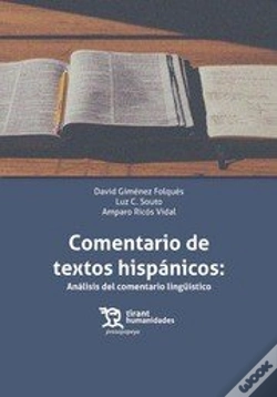 Capa do artigo Comentario De Textos Hispánicos: Análisis Del Comentario Lingüístico