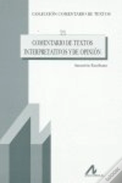 Capa do artigo Comentario De Textos Interpretativos Y De Opinión