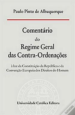Capa do artigo Comentário do Regime Geral das Contra-Ordenações