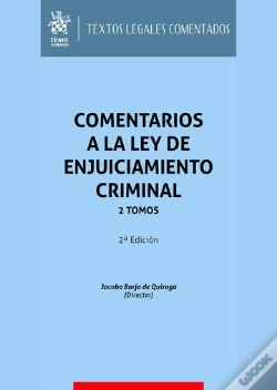 Capa do artigo Comentarios A La Ley De Enjuiciamiento Criminal 2 Tomos 2ª E
