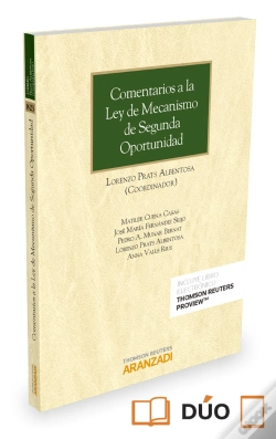 Capa do artigo Comentarios A La Ley De Mecanismo De Segunda Oportunidad (Papel + E-Book)