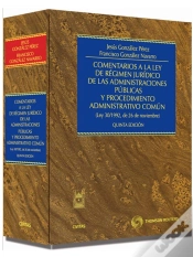 Capa do artigo Comentarios A La Ley De Régimen Jurídico De Las Administraciones Públicas Y Procedimiento Administra