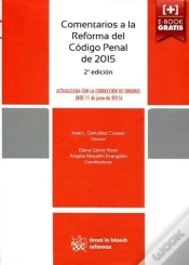 Capa do artigo Comentarios A La Reforma Del Código Penal De 2015 2ª Edición 2015