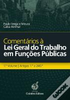 Comentários à Lei Geral do Trabalho em Funções Públicas