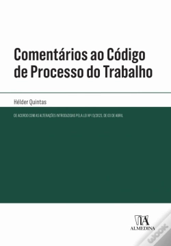 Capa do artigo Comentários ao Código de Processo do Trabalho