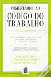 Capa do artigo Comentários ao Código do Trabalho