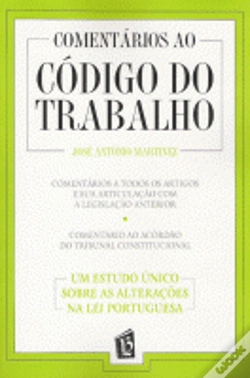 Capa do artigo Comentários ao Código do Trabalho