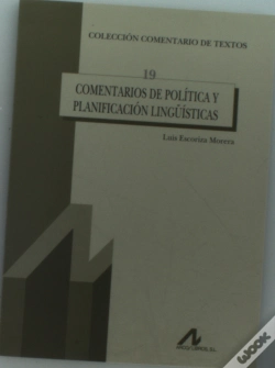 Capa do artigo Comentarios De Política Y Planificación Lingüísticas