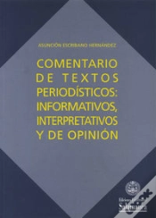 Capa do artigo Comentarios De Textos Periodísticos:Informativos, Interpretativos Y De Opinión