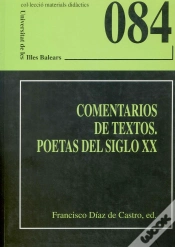 Capa do artigo Comentarios De Textos. Poetas Del Siglo Xx