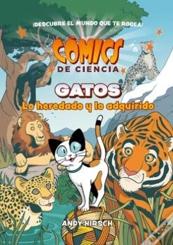 Capa do artigo Comics De Ciencia. Gatos