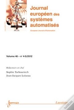 Capa do artigo Commande Robuste Et Applications Journal Europeen Des Systemes Automatises Volume 46 N  45 Maijuille
