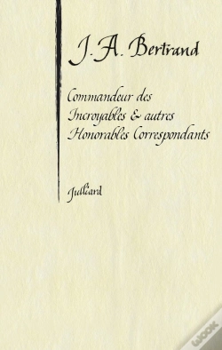 Capa do artigo Commandeur Des Incroyable Et Autres Honorables Correspondants