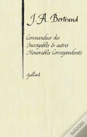 Capa do artigo Commandeur Des Incroyable Et Autres Honorables Correspondants