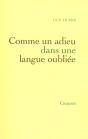 Comme Un Adieu Dans Une Langue Oubliee - Preview
