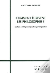 Capa do artigo Comment Ecrivent Les Philosophes ?