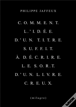Capa do artigo Comment L'Idée D'Un Titre Suffit À Décrire Le Sort D'Un Livre Creux