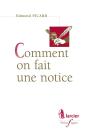 Comment On Fait Une Notice - Preview