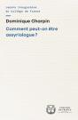 Comment Peut-On Être Assyriologue? - Preview