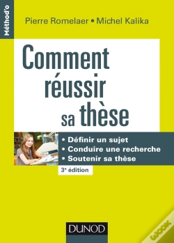 Capa do artigo Comment Réussir Sa Thèse ; La Conduite Du Projet De Lectorat (3e Édition)