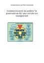 Comment Se Servir Du Système "La-Grammaire-Du-Fle" Pour Enrichir Son Enseignement - Preview