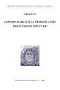 Commentaire Au Premier Livre Des Éléments D'Euclide - Preview