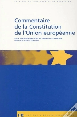 Capa do artigo Commentaire De La Constitution De L'Union Européenne