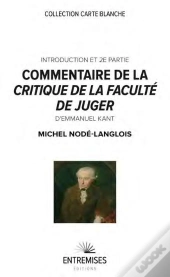Commentaire De La Critique De La Faculte De Juger