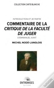 Capa do artigo Commentaire De La Critique De La Faculte De Juger