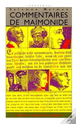 Capa do artigo Commentaire De Maïmonide